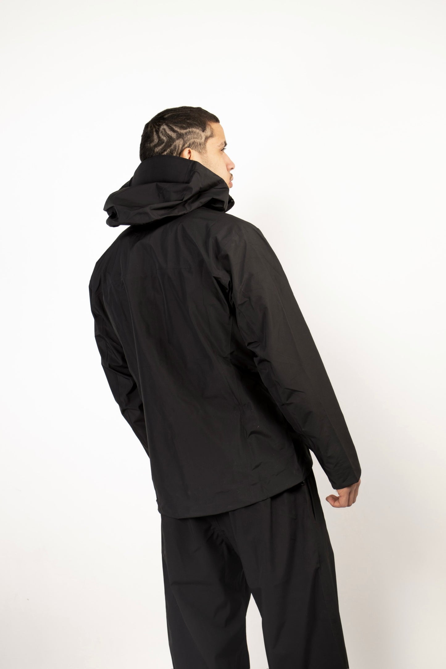 Black Hardshell Jacket