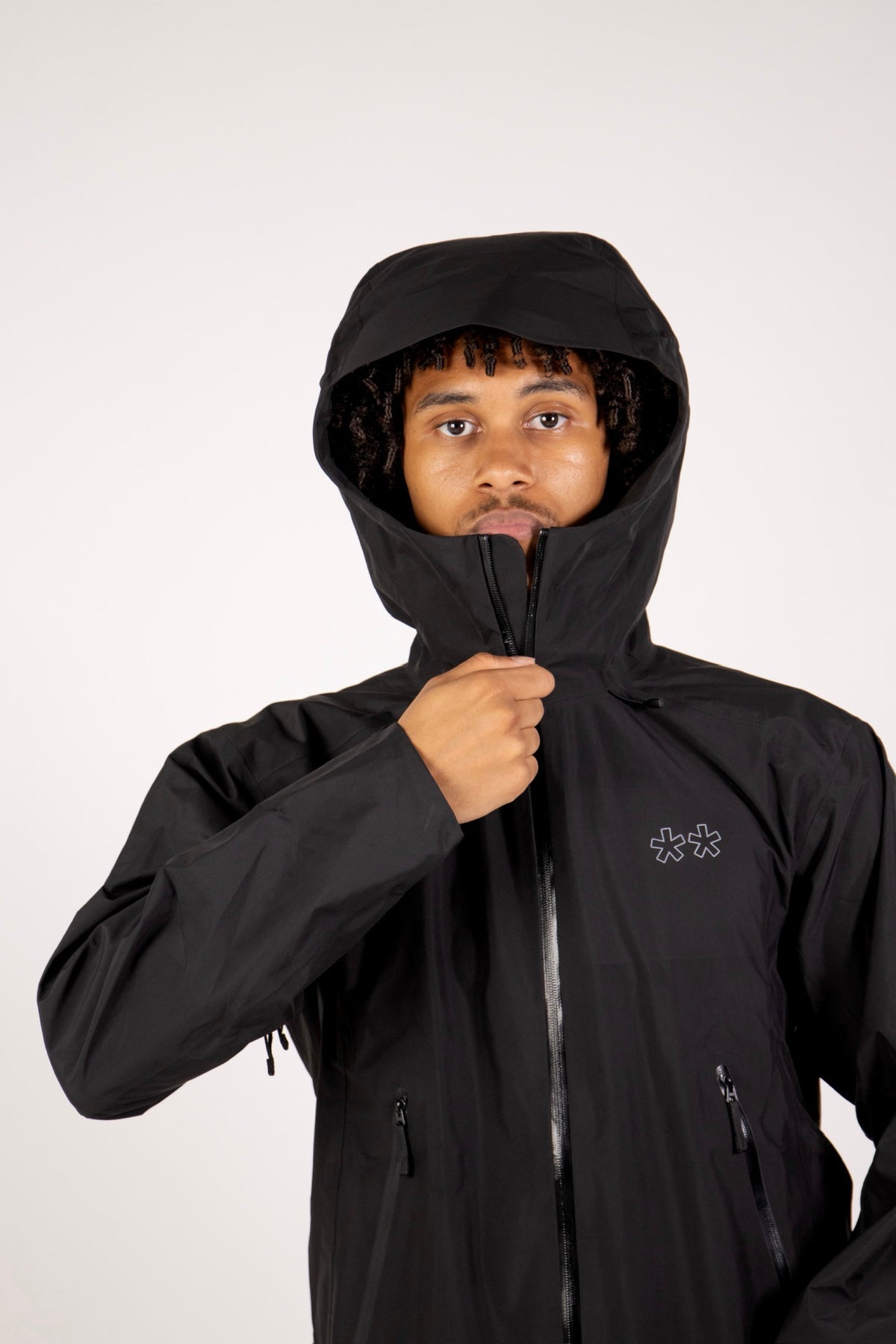 Black Hardshell Jacket
