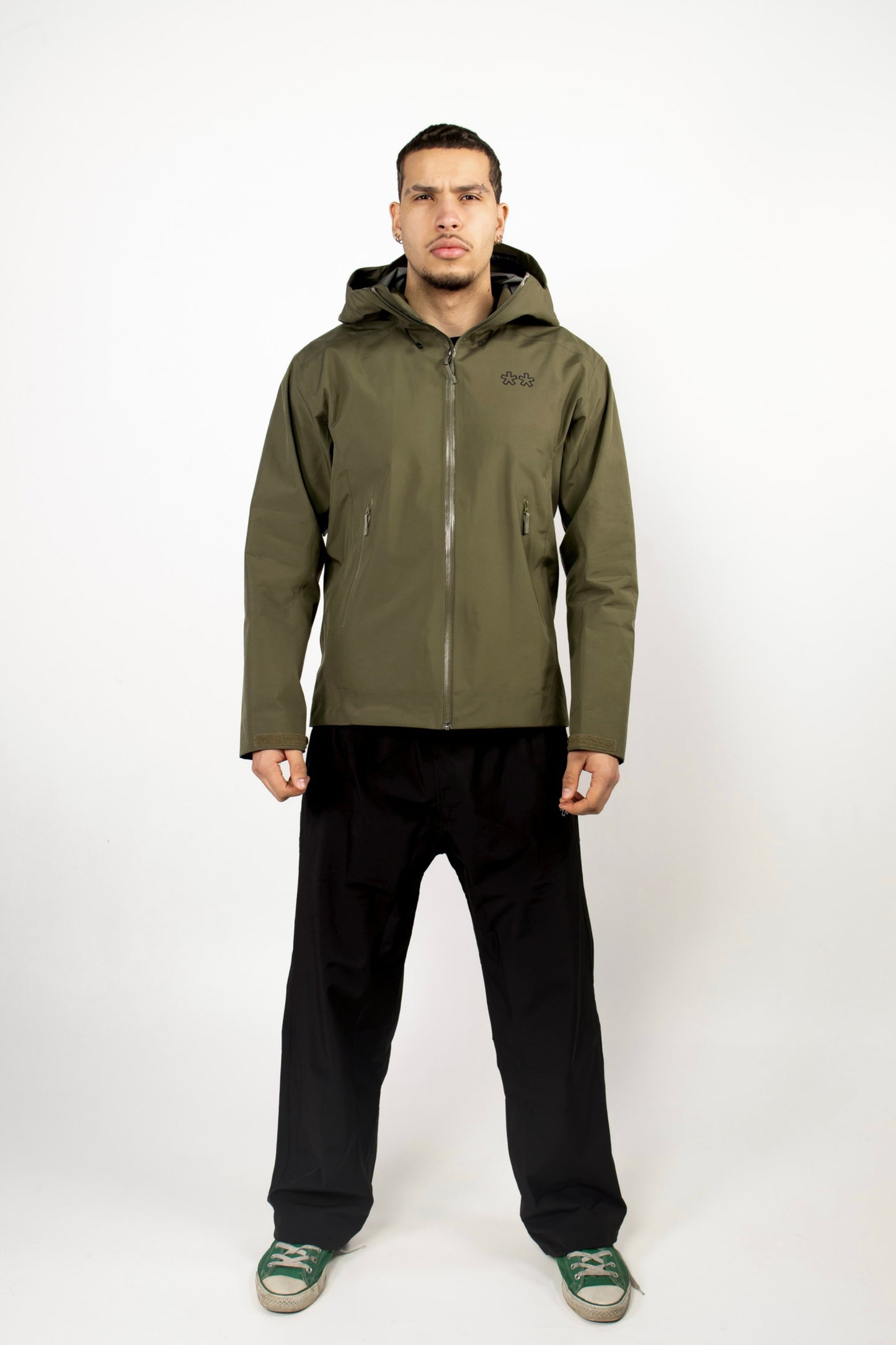 Green Hardshell Jacket