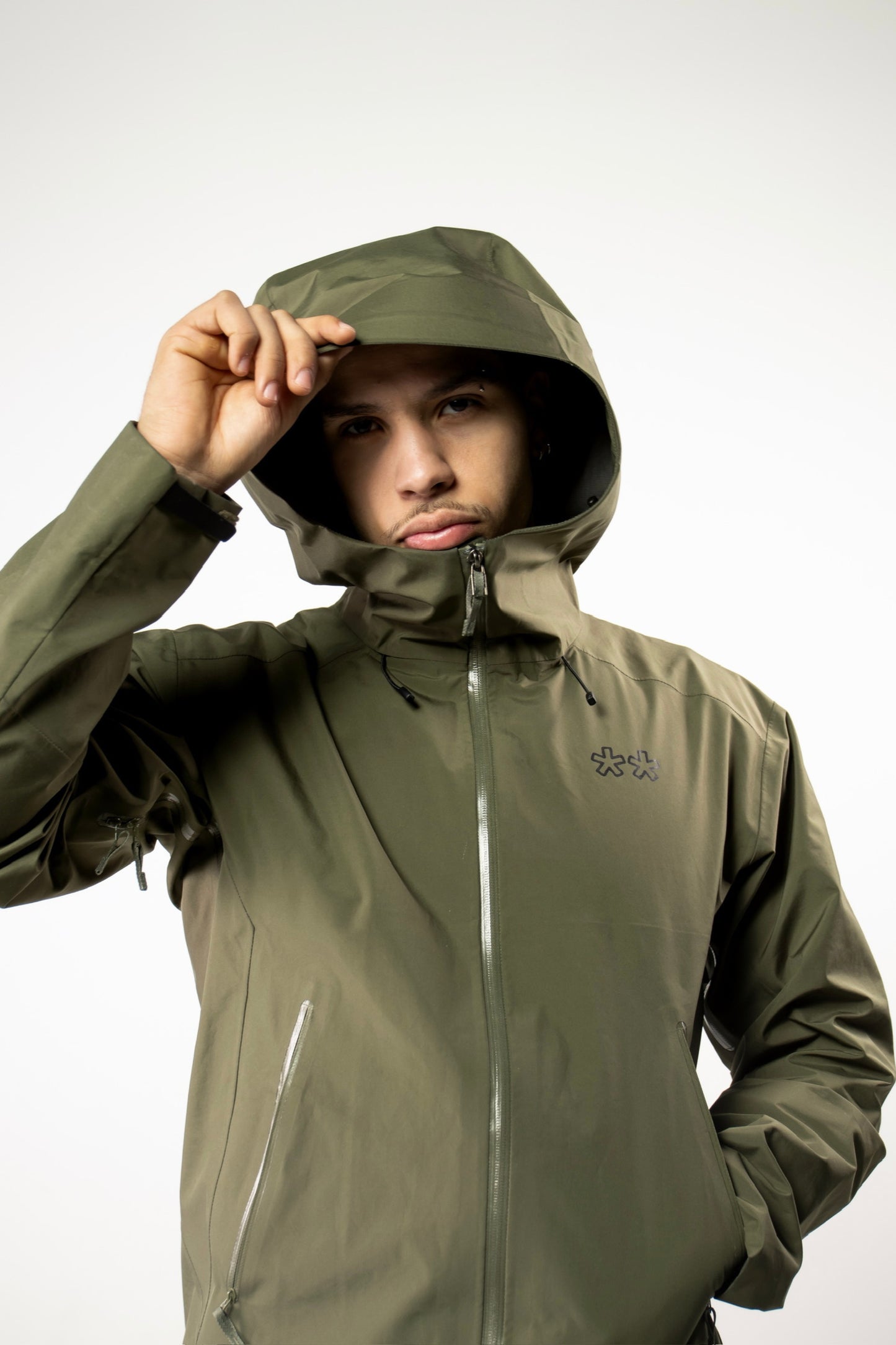 Green Hardshell Jacket