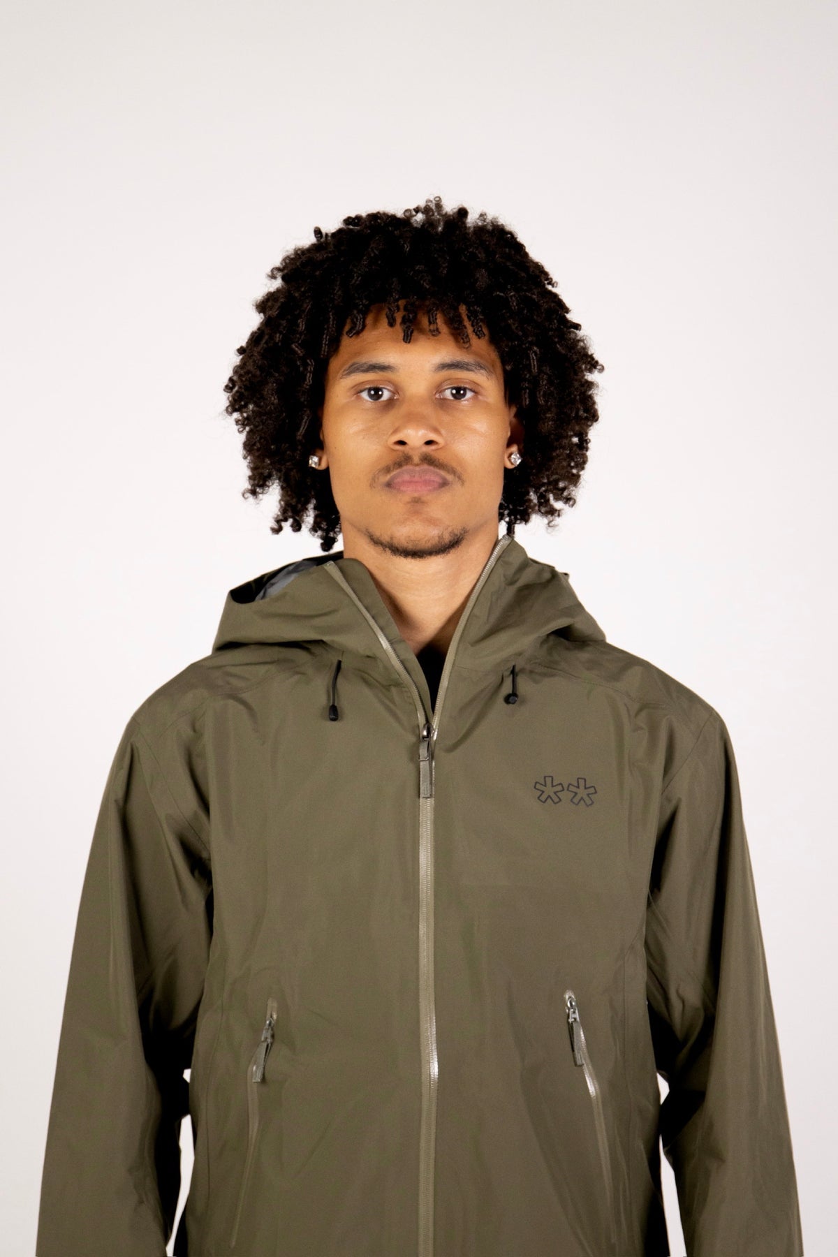 Green Hardshell Jacket