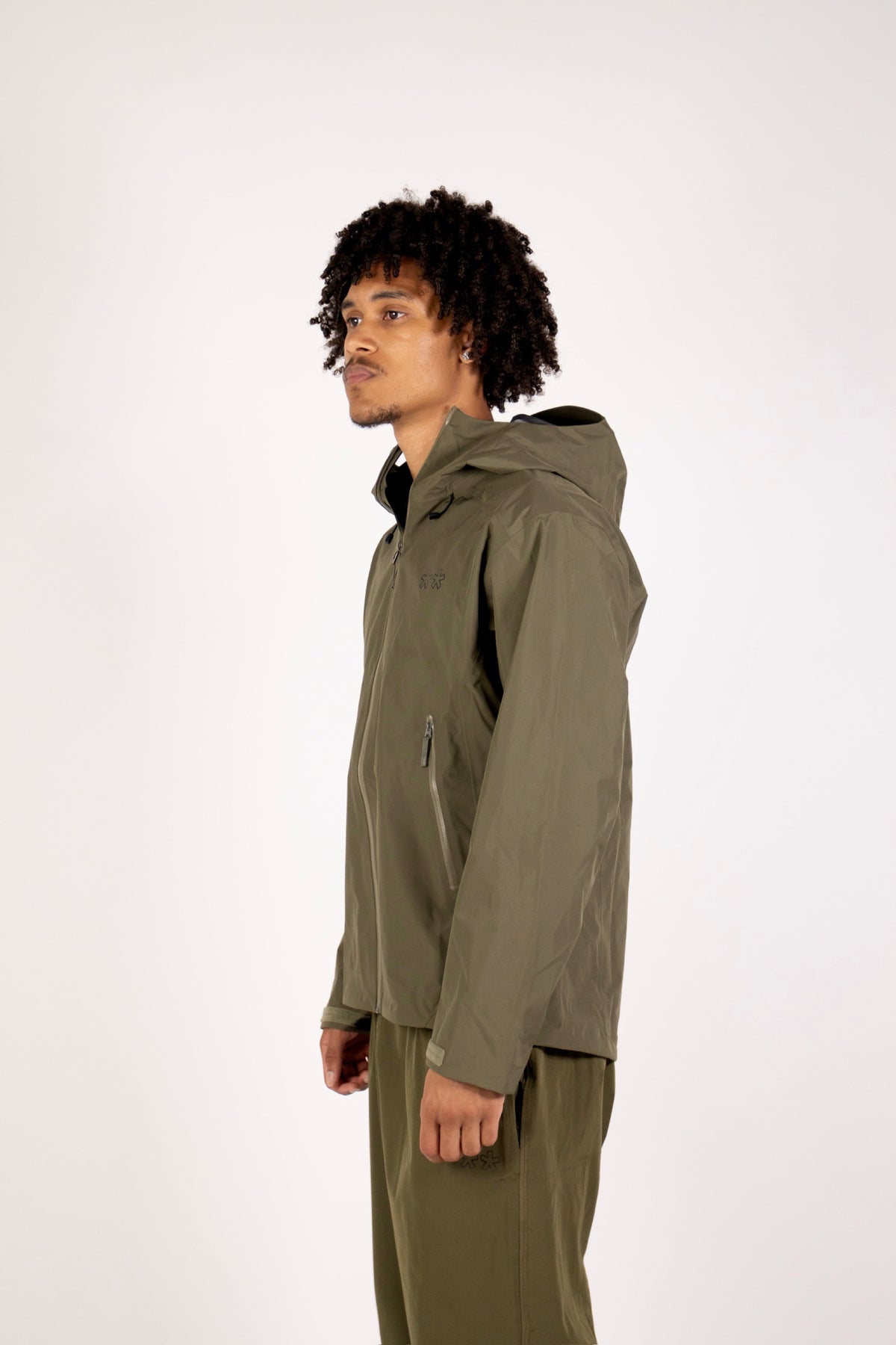 Green Hardshell Jacket